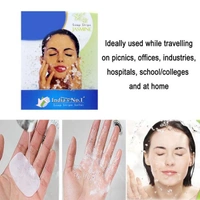 1311 Fresh Paper Soap Strips Traveling Hand Wash with Jasmine Fragrance (10 paper soap strip)
