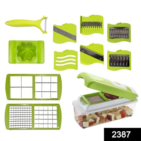 2387 Multipurpose Vegetable and Fruit Chopper Cutter Grater Slicer