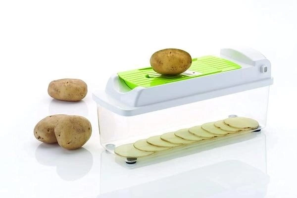 2489 Plastic 13-in-1 Manual Vegetable Grater,Chipser and Slicer