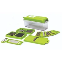 2489 Plastic 13-in-1 Manual Vegetable Grater,Chipser and Slicer