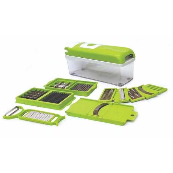 2489 Plastic 13-in-1 Manual Vegetable Grater,Chipser and Slicer