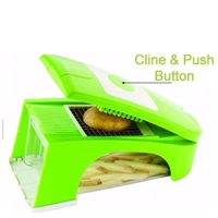 2297 12 in 1 Multipurpose Fruit & Vegetable Chopper, Slicer, Chipser, Dicer, Cutter and Grater