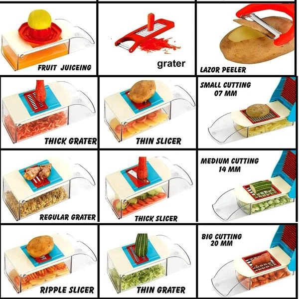 0173 Kitchen Multipurpose Slice&Dice and Potato Slicer