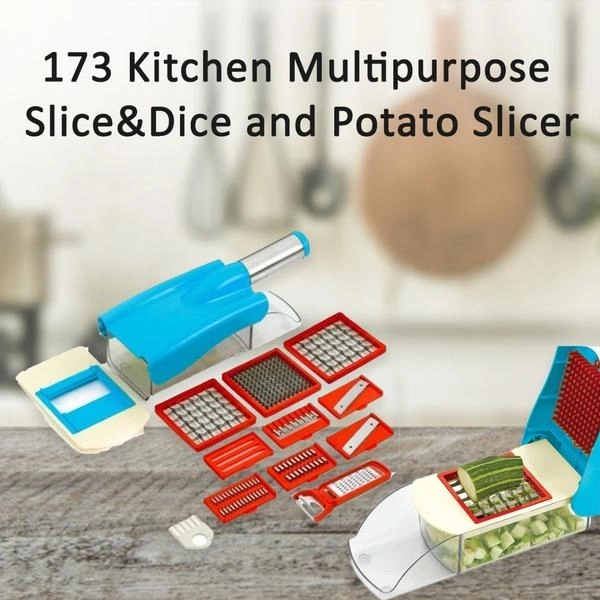 0173 Kitchen Multipurpose Slice&Dice and Potato Slicer