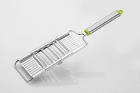 2142 6 in 1 Stainless Steel Kitchen Chips Chopper Cutter Slicer and Grater with Handle