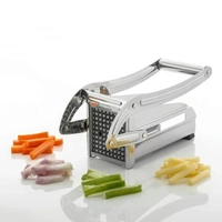 0083 Stainless Steel French Fries Potato Chips Strip Cutter Machine