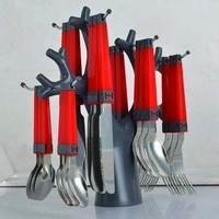 2043 Kitchen Combo 31 Pcs Cutlery & Knife Set