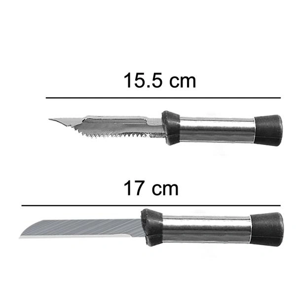 2552 Peeler Knife Combo for Home & Kitchen (Set Of 2)