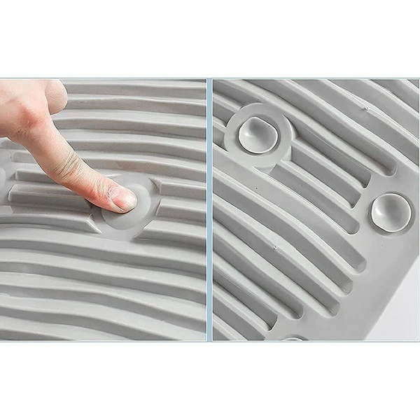 Foldable Silicon Washing Cleaning Laundry Pad
