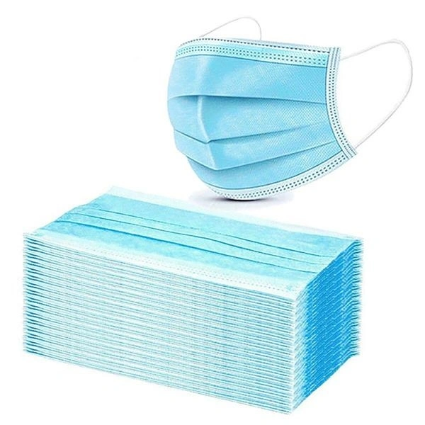 1388 Disposable Ear Loop Elastic Face Mask (100 Pc)