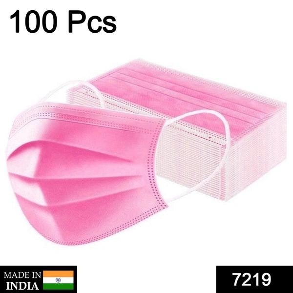 7219 Reusable and Washable Anti Pollution/Virus Face Pink Mask