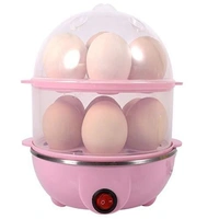 0115 Multi-Function 2 Layer 14 Egg Cooker Boilers & Steamer