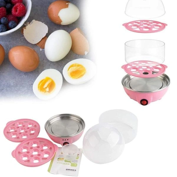 0115 Multi-Function 2 Layer 14 Egg Cooker Boilers & Steamer