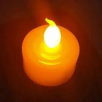 LED Light Diya (Yellow)