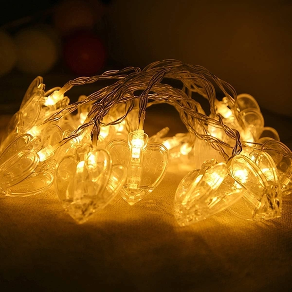 Heart Shaped LED Light (10pc)