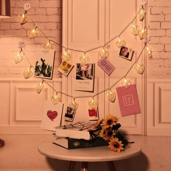 Heart Shaped LED Light (10pc)