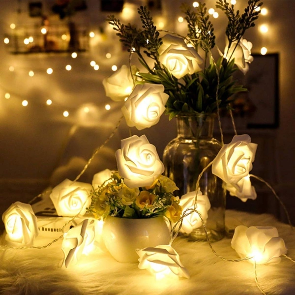 Rose Flowers Direct Plug Light