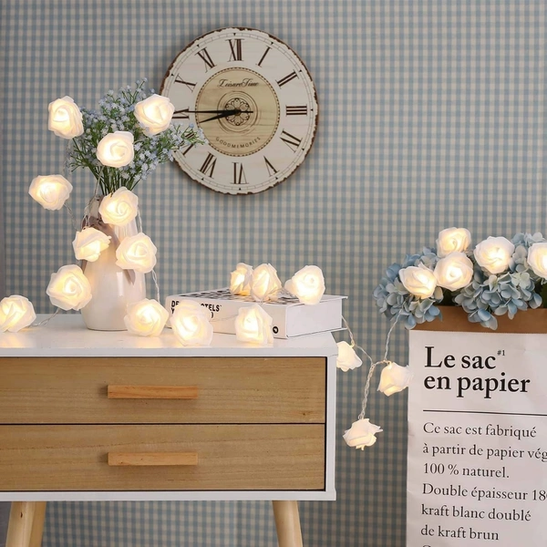 Rose Flowers Direct Plug Light