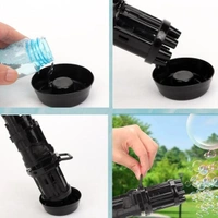 8028 8-Hole battery operated Bubbles Gun Toys for Boys and Girls