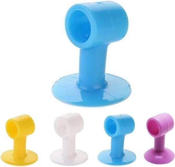 1442 Door Stopper Mini Anti-Collision Silicone Door Handle Crash Pad (Set Of 5)