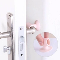 1442 Door Stopper Mini Anti-Collision Silicone Door Handle Crash Pad (Set Of 5)