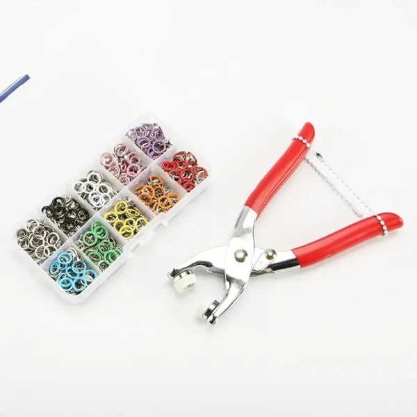 200 SET SNAP BUTTONS MIX COLOR WITH PILERS