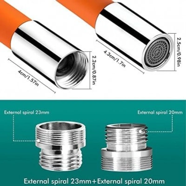 360 KITCHEN AND BATHROOM FLEXIBLE FAUCET (30 CM)