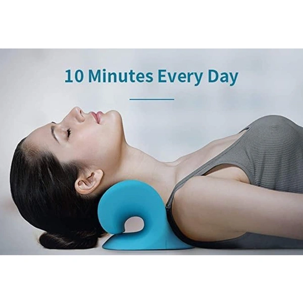 NECK RELAXER | CERVICAL PILLOW FOR NECK & SHOULDER PAIN | CHIROPRACTIC ACUPRESSURE MANUAL MASSAGE | MEDICAL GRADE MATERIAL | RECOMMENDED BY ORTHOPAEDICS | Neck Pillow 
