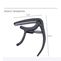 Guitar Capo With Pickup Stand, Soft Pad For Acoustic & Electric Guitar Ukulele Mandolin Banjo Guitar Accessories