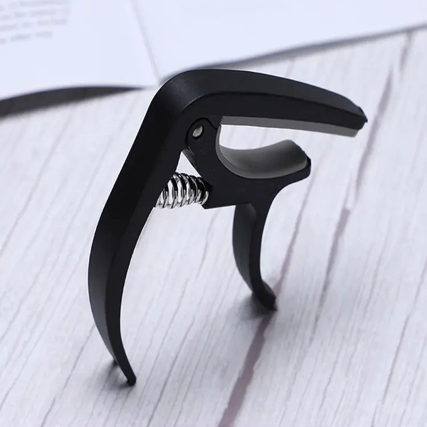 Guitar Capo With Pickup Stand, Soft Pad For Acoustic & Electric Guitar Ukulele Mandolin Banjo Guitar Accessories