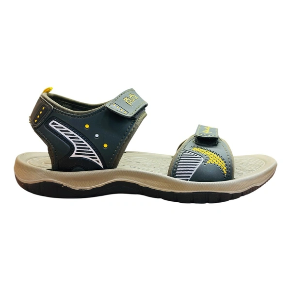 LAKHANI Men Sports Sandal - 8, MEHANDI / BEIGE