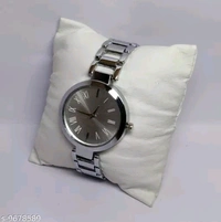 Analog Watch ⌚ Silvar metal Analog Watch ⌚ - Free Size