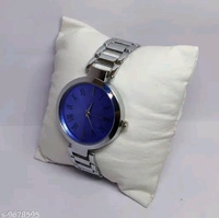 Analog Watch ⌚ Silvar metal Analog Watch ⌚ - Free Size