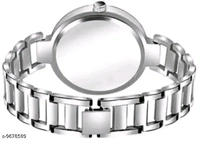 Analog Watch ⌚ Silvar metal Analog Watch ⌚ - Free Size