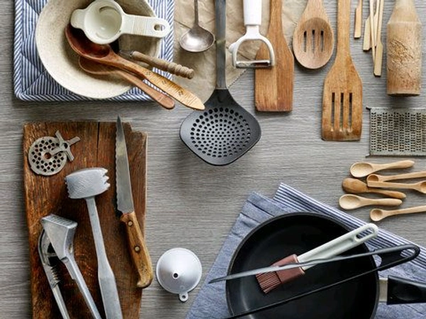 Wooden Spoon  Wooden Kitchen Spoon 🥄 Set - Brown