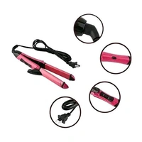 Professional 2 in 1 Electric Hair Straightener - Wild Watermelon