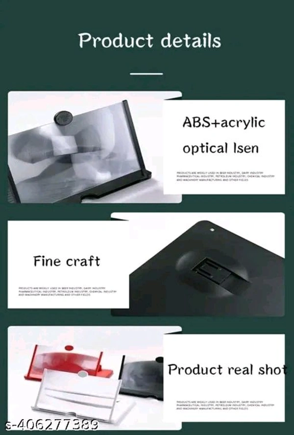 3D HD Mobile Magnifier Screen 
