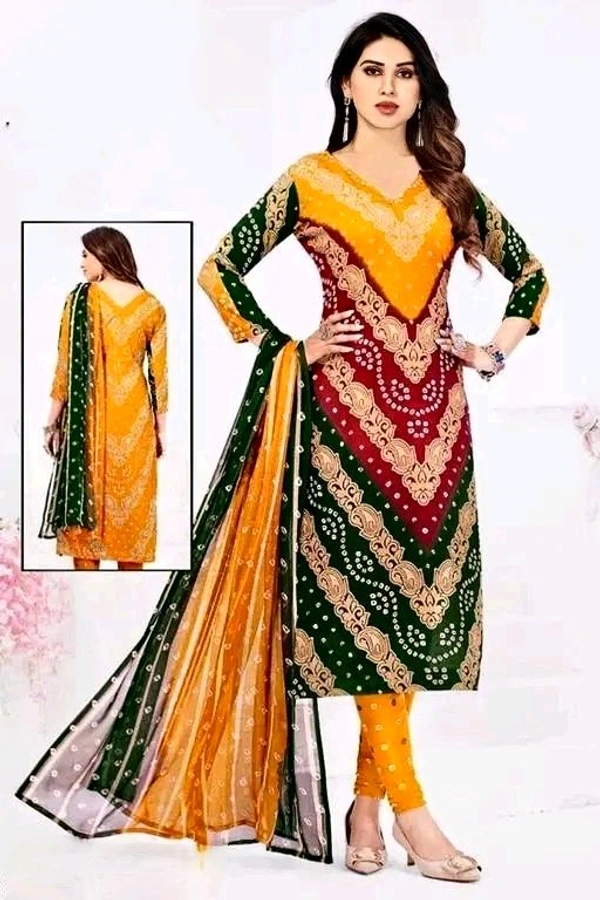 Polyster/Crepe fabric-FRENCH SALWAR SUIT SALWAR SUIT