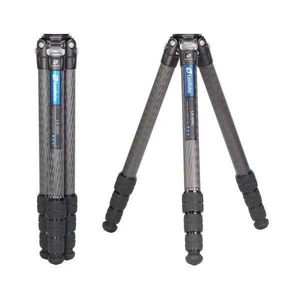 Leofoto LS-324C Ranger Series  Compact Carbon Fiber Tripods 4S