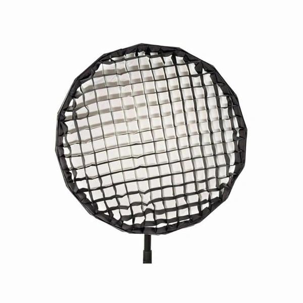 JENIE Beautybox Softbox with Grid 85CM pro / Bowens/White/Lightweight, Portable, Quick Set-up and Folding, Comes with Carry Bag – Compatible with Aputure, Godox, Digitek, and More Studio Lights