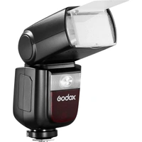 GODOX Ving V860IIIS Speedlight, 76Ws 2.4G HSS Camera Flash, 7.2V/2600mAh Li-ion Battery, 0.01-1.5s Recycle Time, 10 Levels LED Modeling Lamp, for Sony Camera, W/Locking System, Black