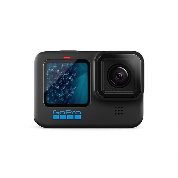 GOPRO GoPro HERO11 Waterproof Action Camera with Front & Rear LCD Screens, 5.3K60 Ultra HD Video, HyperSmooth 5.0,1080p Live Streaming 