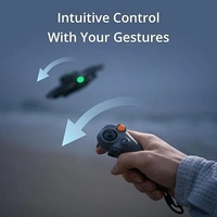 DJI Avata 2 FPV Drone Fly More Combo (1 Battery) with Camera 4K Including Goggles 3 and RC Motion 3, Immersive Experience, Built-in Propeller Guard