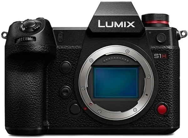 PANASONIC LUMIX S1H Digital Mirrorless Video Camera with 24.2 Full Frame Sensor, 6K/24p Video Recording Capability, V-Log/V-Gamut, and Multi-Aspect Recording