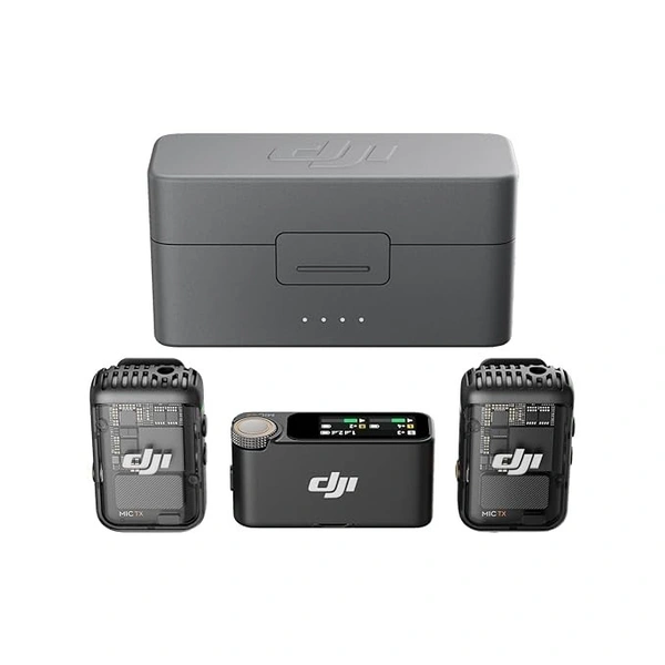 DJI Mic Mini Wireless Microphone (2TX + 1RX) – 48H Battery DJI Mic Mini Wireless Microphone (2TX + 1RX) – 48H Battery