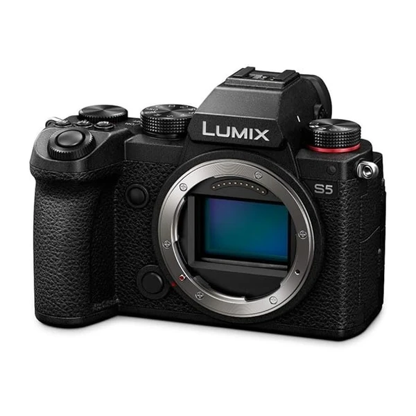 Panasonic Lumix S5 FullFrame Mirrorless Camera with Lumix S 20-60mm Lens, DC-S5K, 3x Optical Zoom, Black