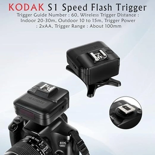 KODAK Kodak S632 Speed Flash for Camera with Trigger 