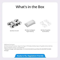 DJI Neo, Mini Drone with 4K UHD Camera for Adults, 135g Self Flying Drone that Follows You, Palm Takeoff, AI Subject Tracking, QuickShots, Stabilized Video, Built-In Propeller Guard (Controller-Free) Visit the DJI Store