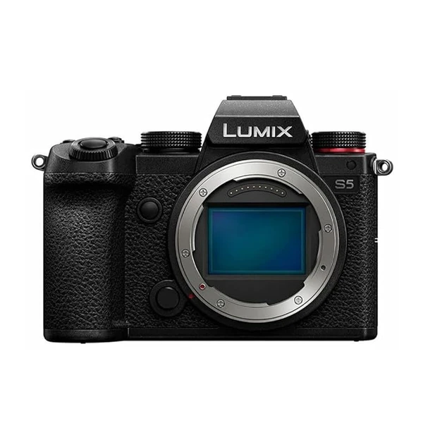 Panasonic Lumix S5 FullFrame Mirrorless Camera with Lumix S 20-60mm Lens, DC-S5K, 3x Optical Zoom, Black