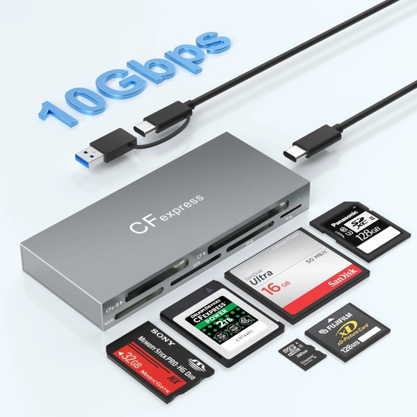 CFexpress type b usb 3.2 gen2 / sd card reader